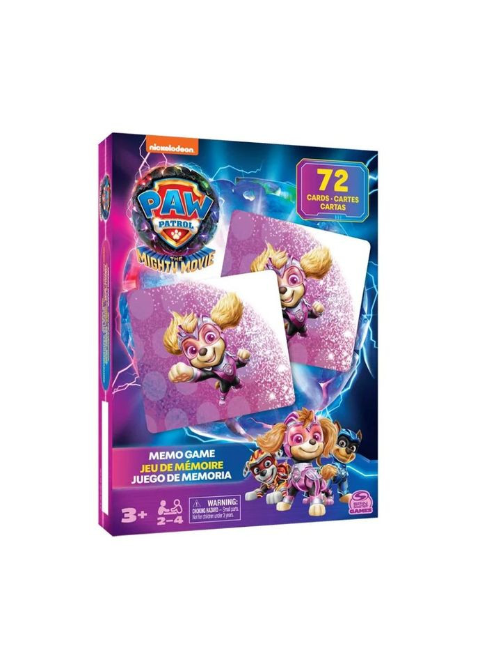 Настольная игра-мемо "Щенячий патруль в кино 2" SM98273/6067937, 72 карты Spin Master (372004650)