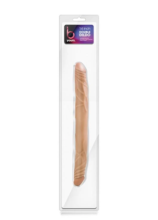 Фалоімітатор B YOURS 14INCH DOUBLE DILDO LATIN Blush (383074423)