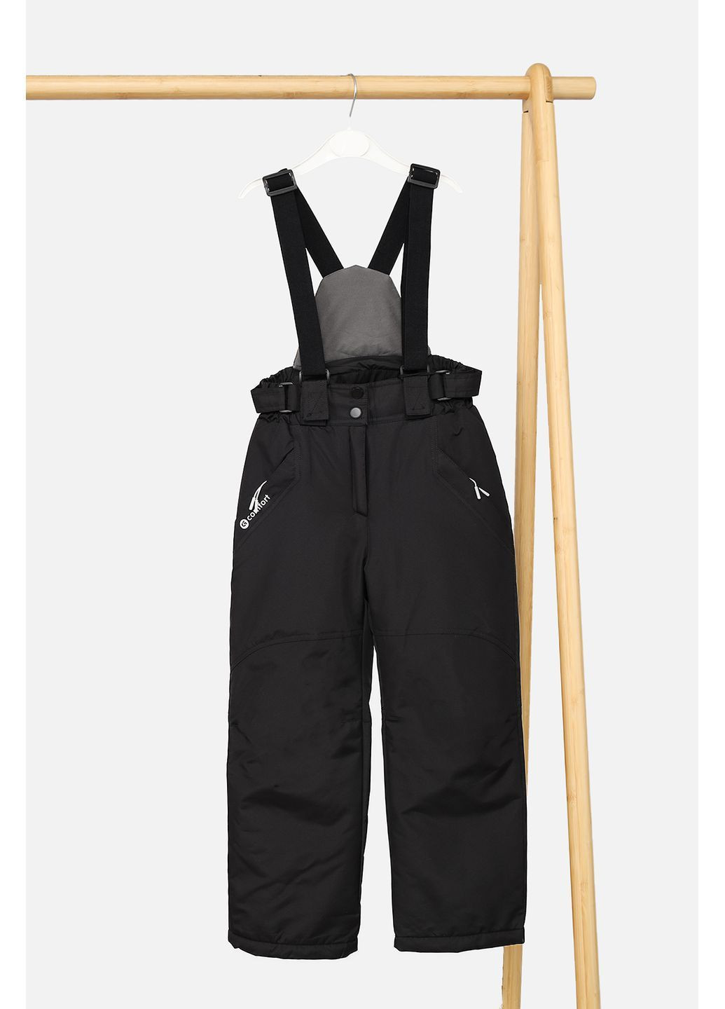 Полукомбинезон для девочки цвет черный CB-00280164 Comfort (368296146)