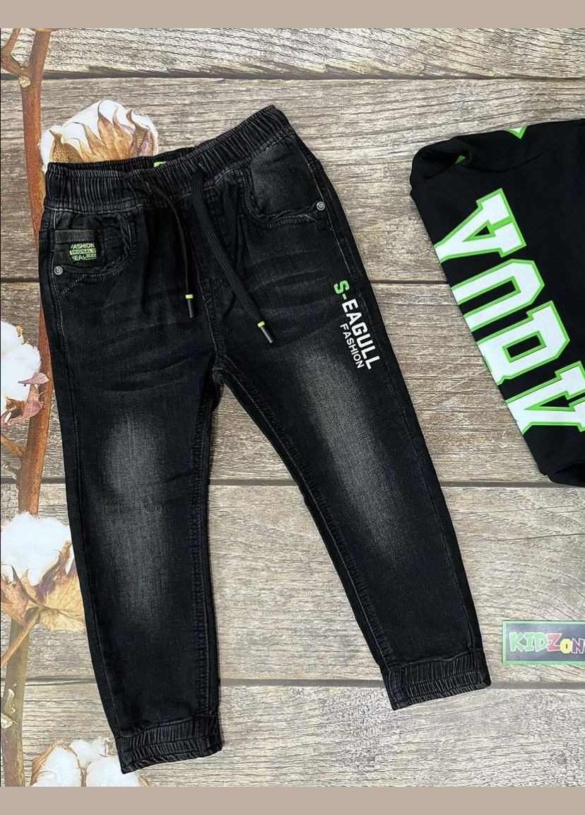 Черные джинсы Seagull