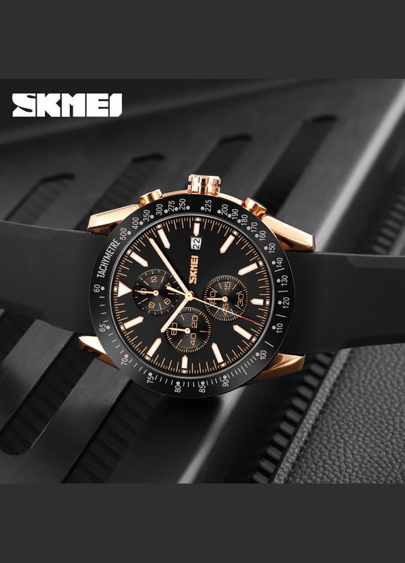 9253PRGBK Rose Gold-Black Sil Skmei (341334228)