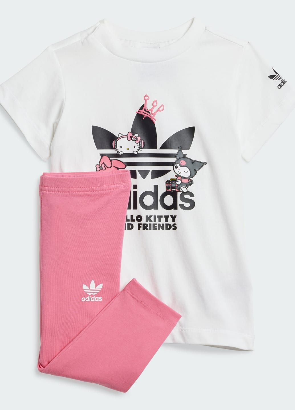 Комплект: платье-футболка и леггинсы Originals x Hello Kitty adidas (282614944)