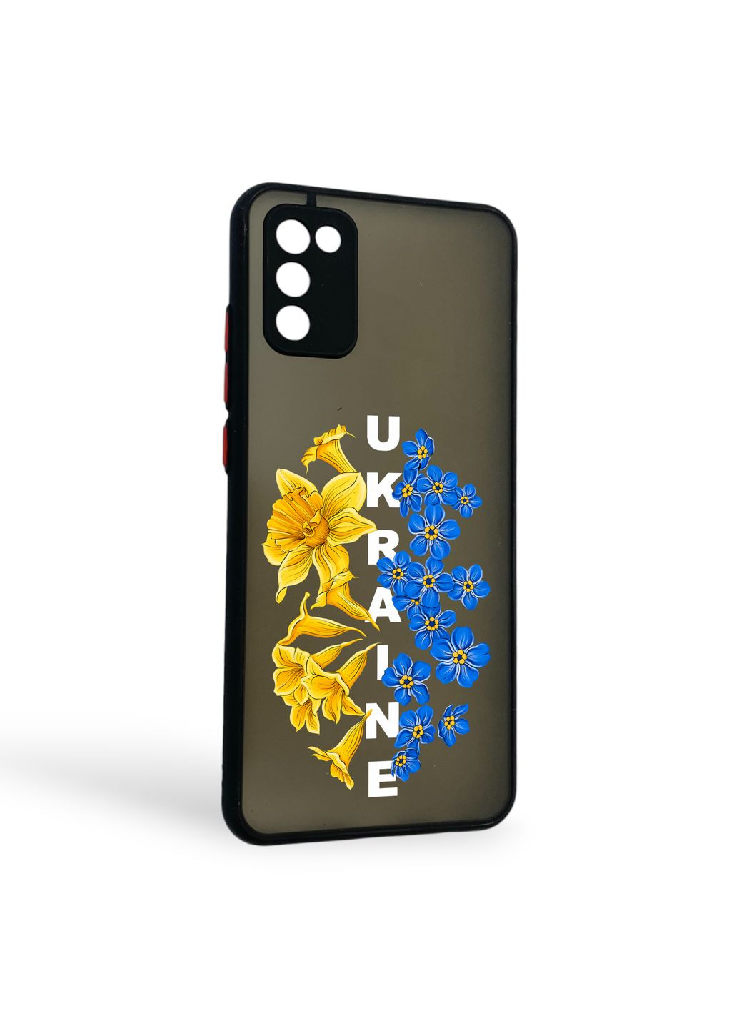 Чехол для телефона Galaxy M02S SM-M025 с 3D принтом патриотическим с высокими бортами на самсунг м02с черный Samsung (366388125)