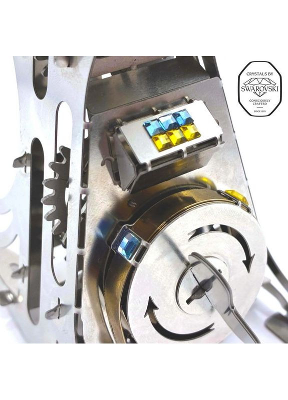 Коллекционная модель АН-225 "Мрия" CRYSTAL EDITION с кристаллами SWAROVSKI® (Собранная) MT001SWRSK/READY Metal Time (361113066)