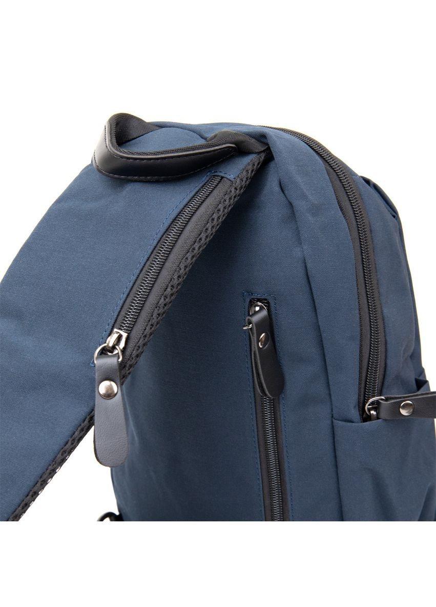 Сумка слинг мужская через плечо нейлоновая синяя 20633 Vintage (362418016)