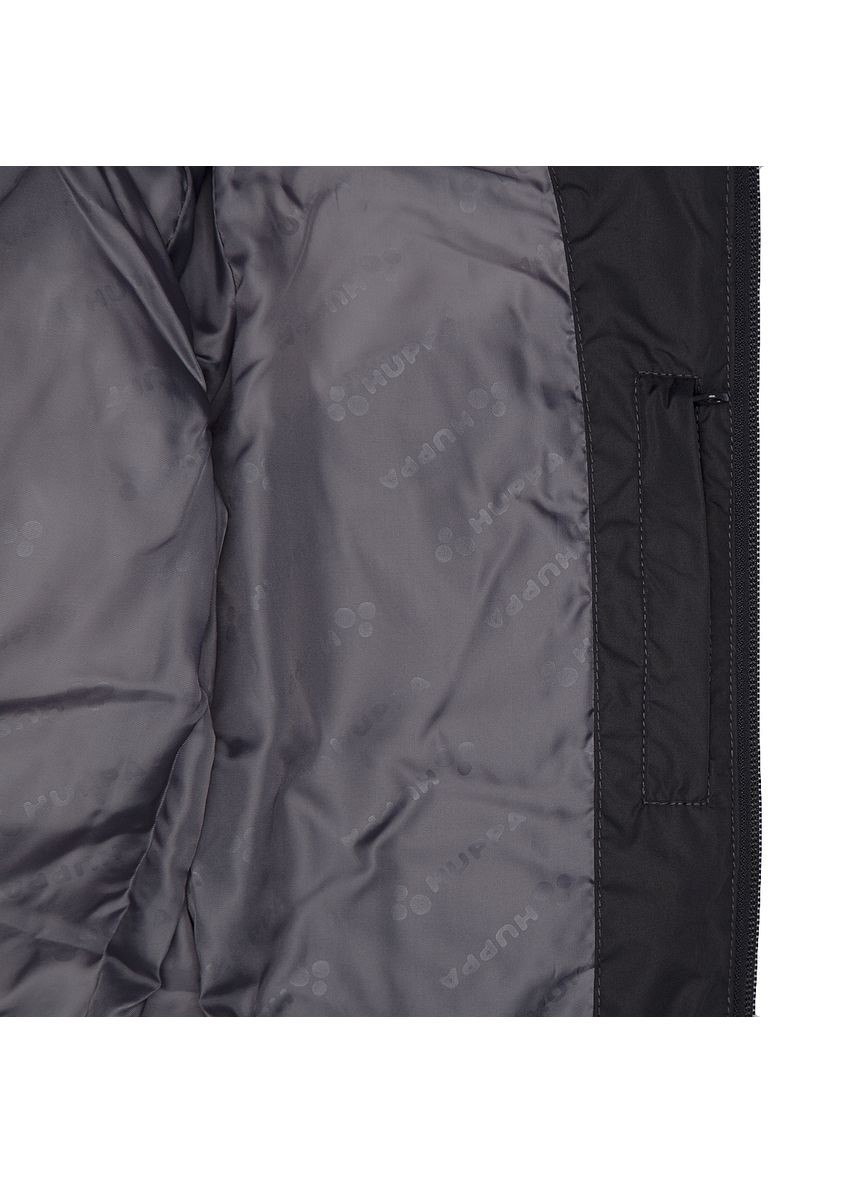 Темно-сіра куртка-пуховик moody 1, р.122, темно-сірий Huppa 17470155-00018-122