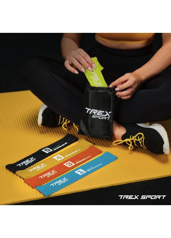 Набір резинок для фітнесу TX-065RBV 1-18кг TREX Sport (361953061)