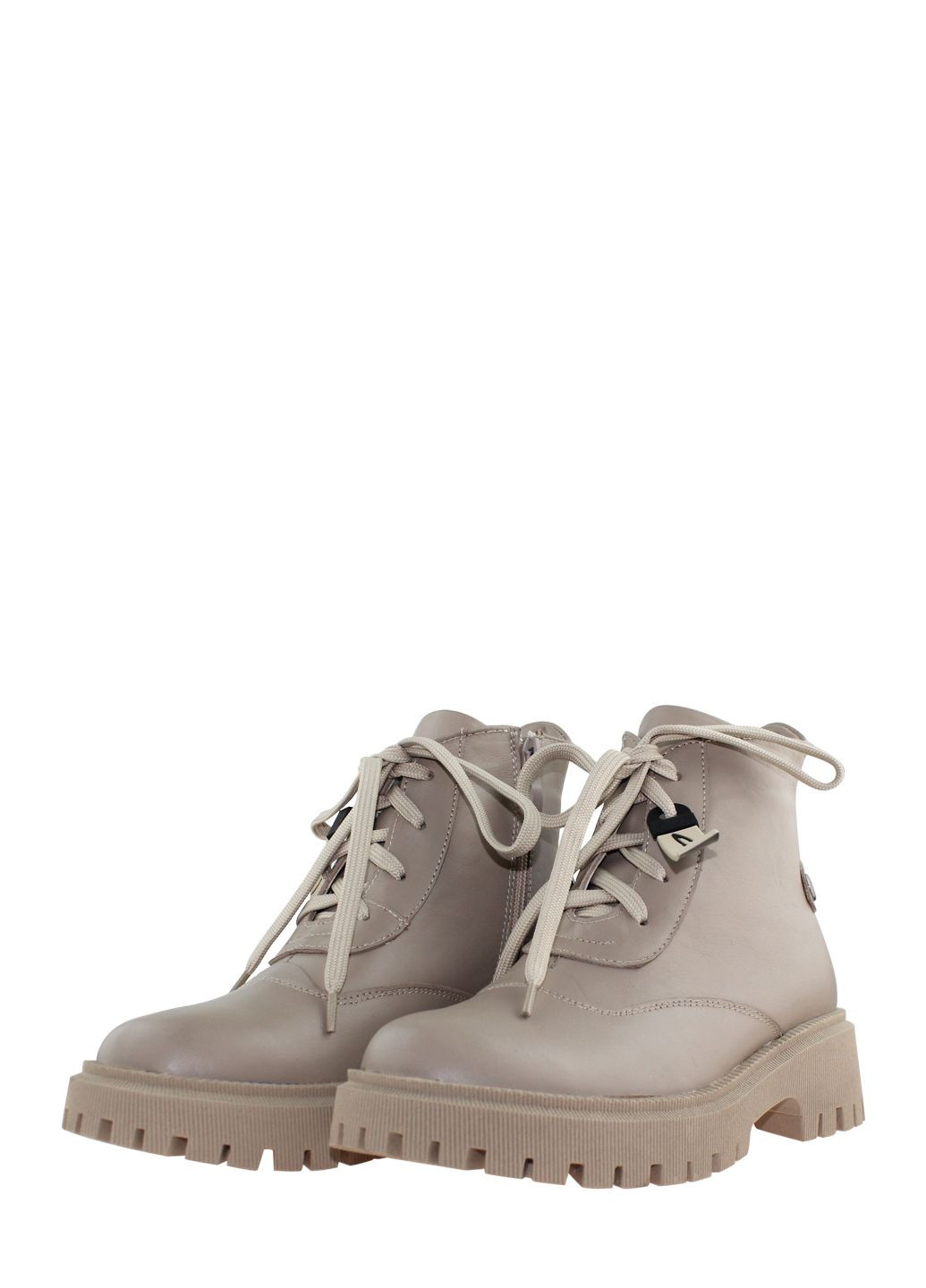 Осенние ботинки a-052 бежевый. Alvista