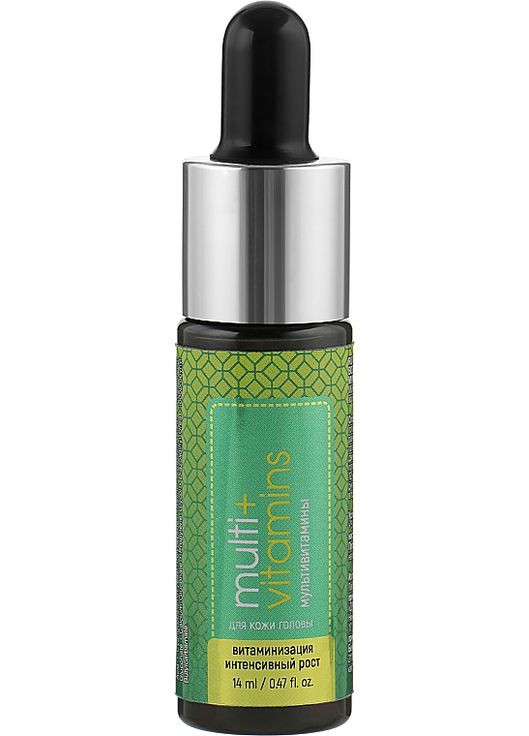 Сироватка "Мультивітамін для шкіри голови" Multi+ Vitamins 14ml (911872-100392) Pharma Group Laboratories (368654744)