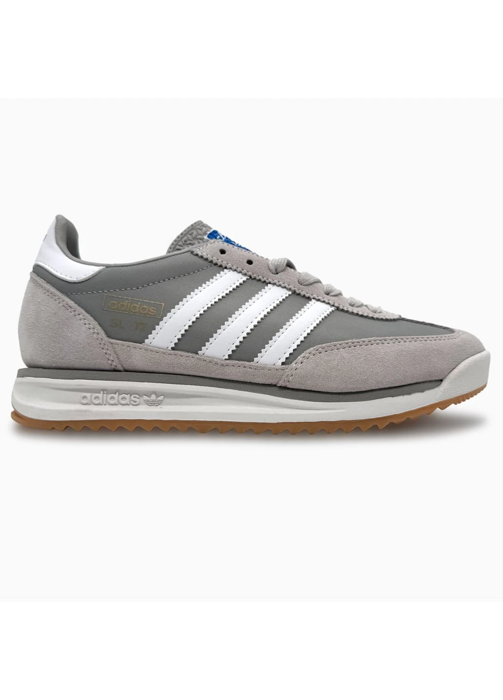 Белые демисезонные кроссовки мужские adidas sl 72 light grey/white адидас сл 72 белые No Brand