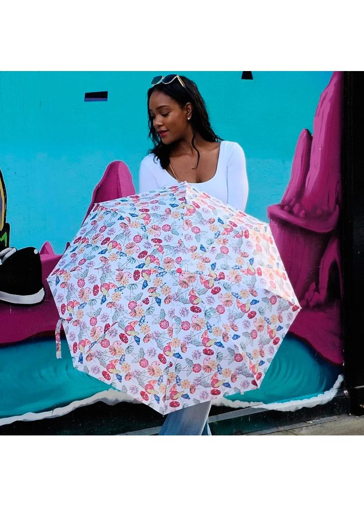 Белый зонт женский l354 minilite-2 cocktail party l354-041895 Fulton (350229961)