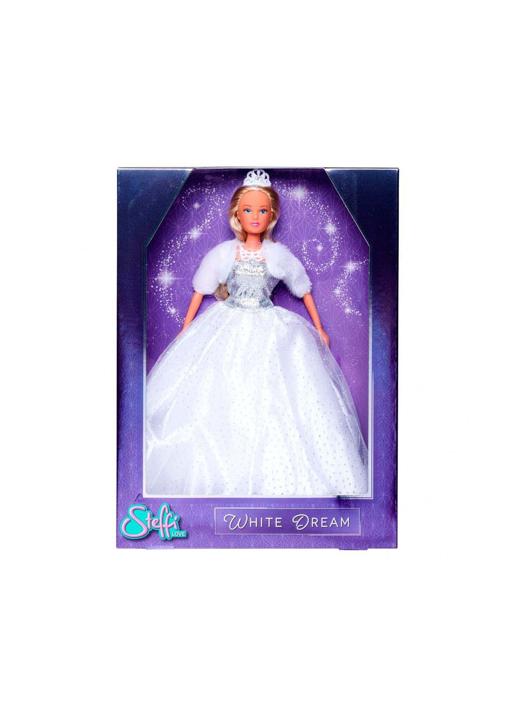 Кукла Steffi с аксессуарами Белая мечта со стразами Simba (278082592)