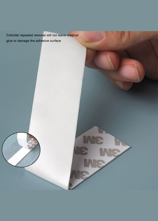 Двостороння клейка стрічка 3M Scotch 320C 18мм × 1мм довжина 5.5 м White 3М (338620241)