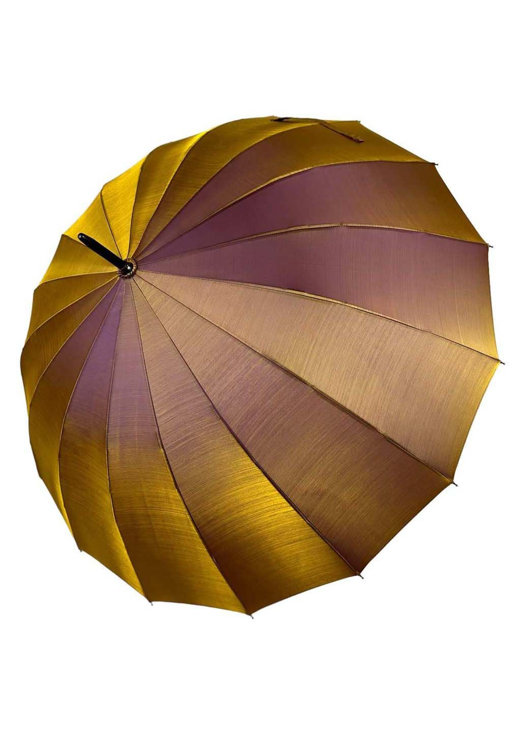 Жіноча парасолька-тростину хамелеон на 16 спиць напівавтомат Toprain (289977568)