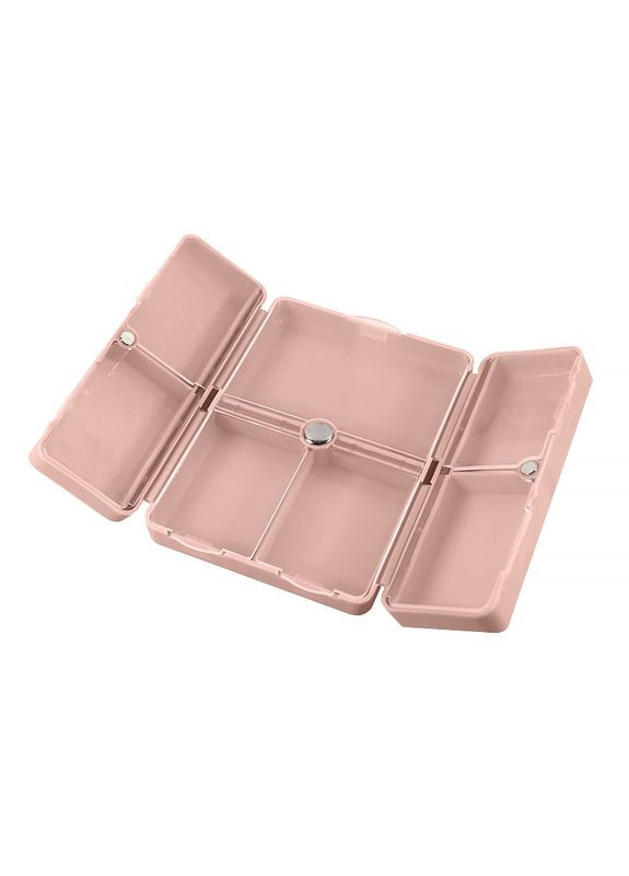 Таблетница-органайзер FY-8829 Pink для таблеток на 7 отделений, неделя 10 шт. Lesko (336203337)