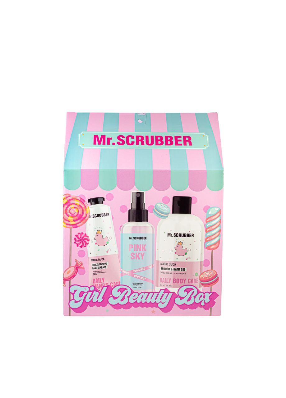Подарунковий набір косметики для дівчинки Mr Scrubber Girl Beauty Box Mr. Scrubber (367990934)