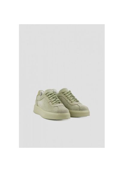 Зелені стильні замшеві кеди (кросівки) україна авокадо р. (vm-00612z) Vm-Villomi