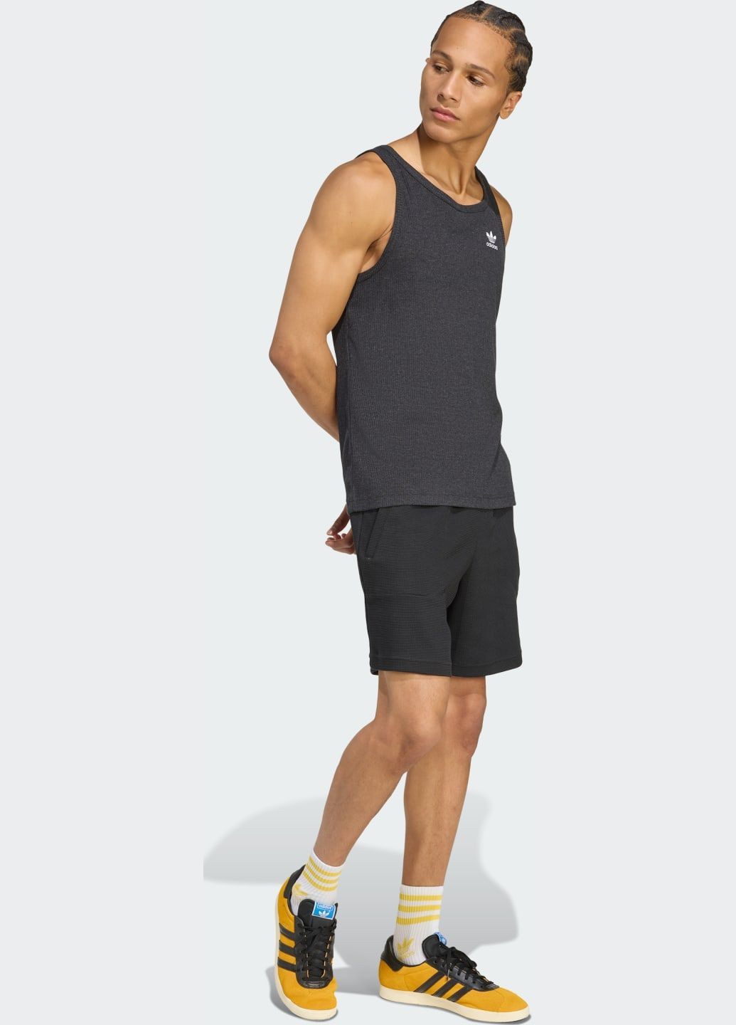 Шорти Essentials Trefoil Waffle adidas (347151005)