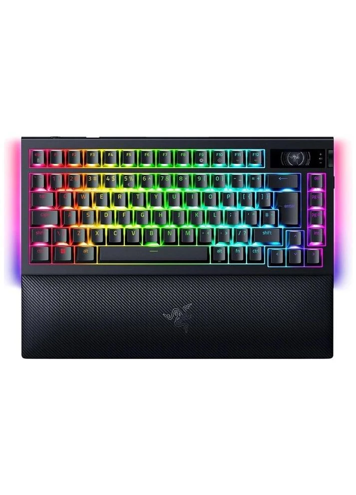 Клавиатура BlackWidow V4 Pro 75 ISO Wireless/Bluetooth/USB UA Black (RZ03-05130300-R3E1) Razer (390928177)