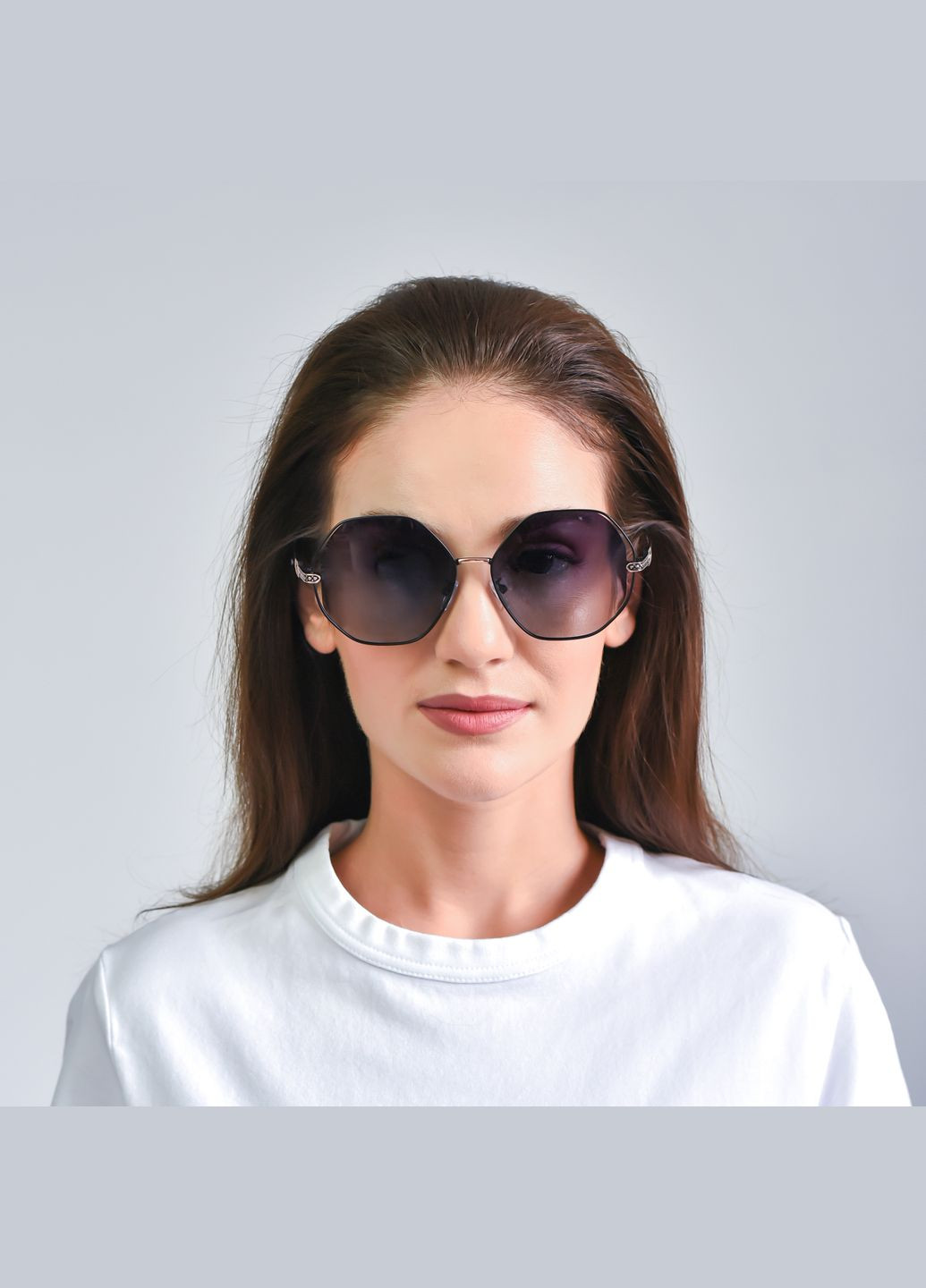 Сонцезахисні окуляри з поляризацією Геометрія жіночі LuckyLOOK 578-228 (289360227)