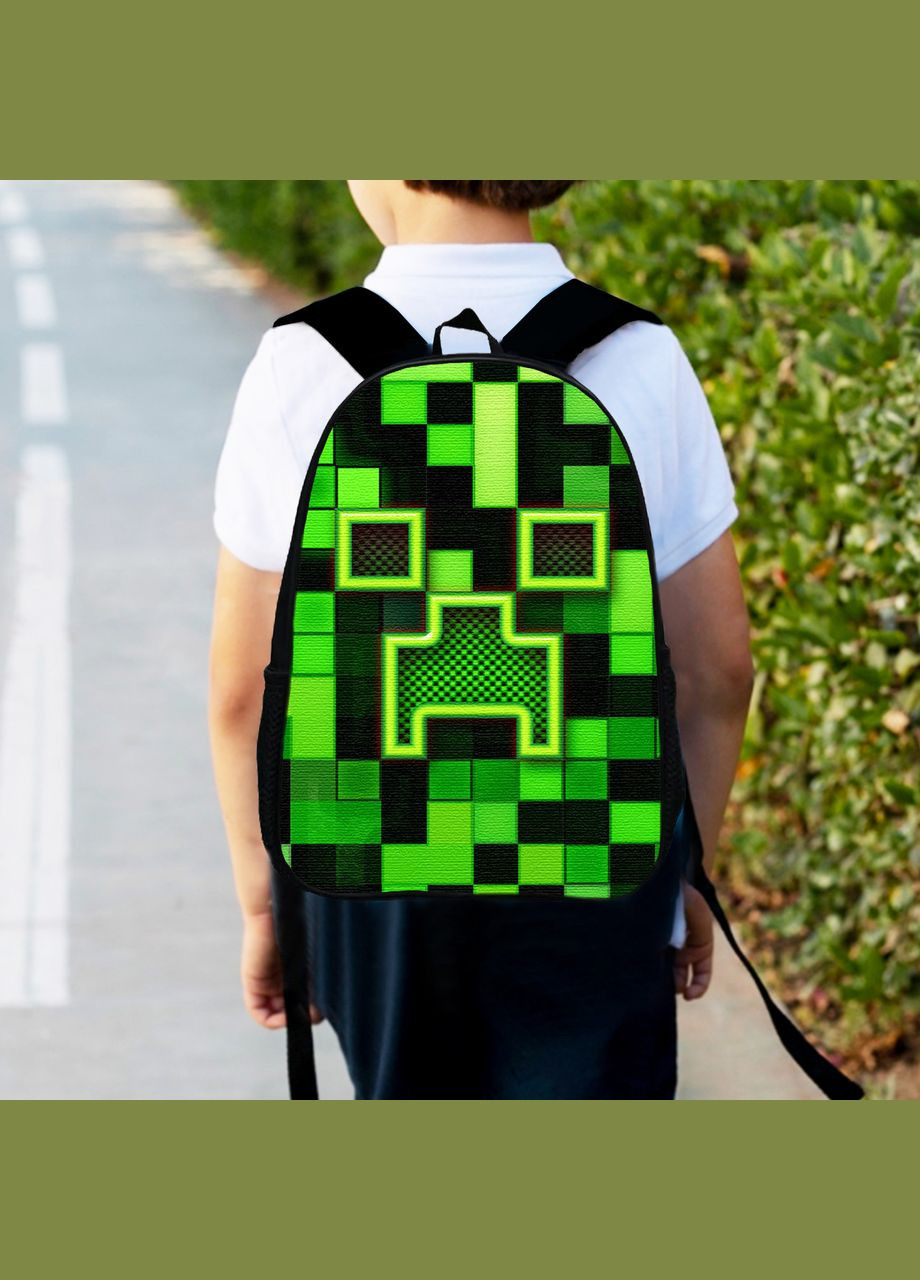 Рюкзак дитячий майнкрафт "Minecraft" 34х27см, міський ранець для хлопчика з принтом No Brand (306438751)