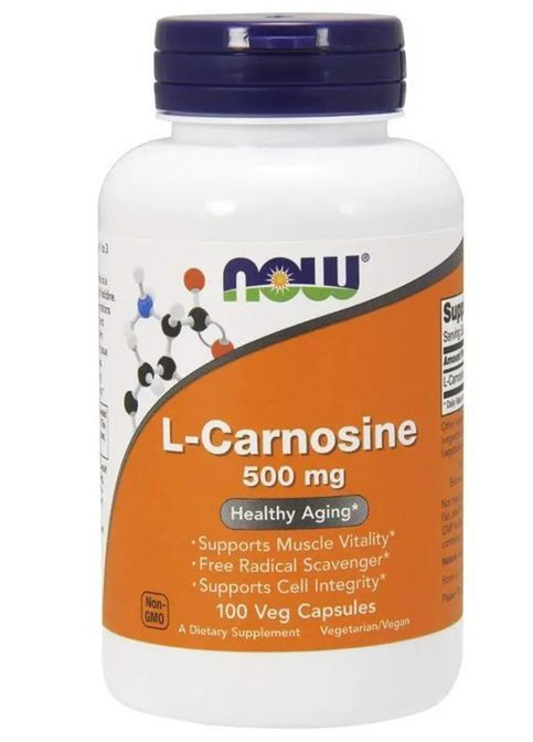 Carnosine 500 mg 100 Veg Caps Now Foods (362497212)