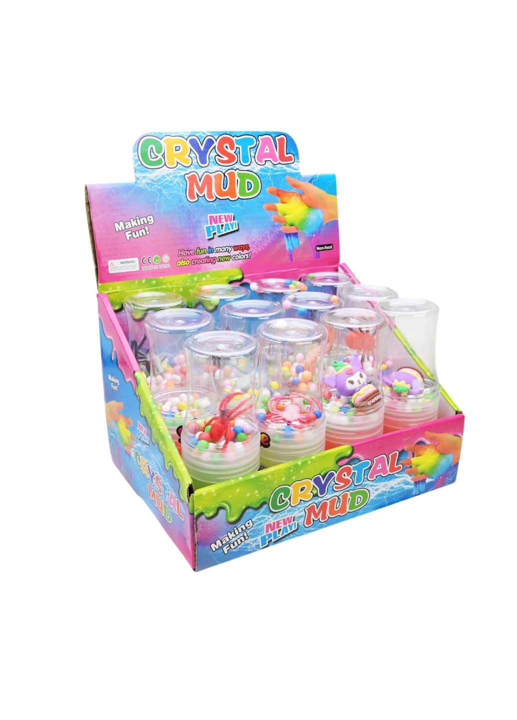 Антистресова іграшка слайм павук 15 см, різні варіанти в асортименті - No Brand C24204 (371927092)