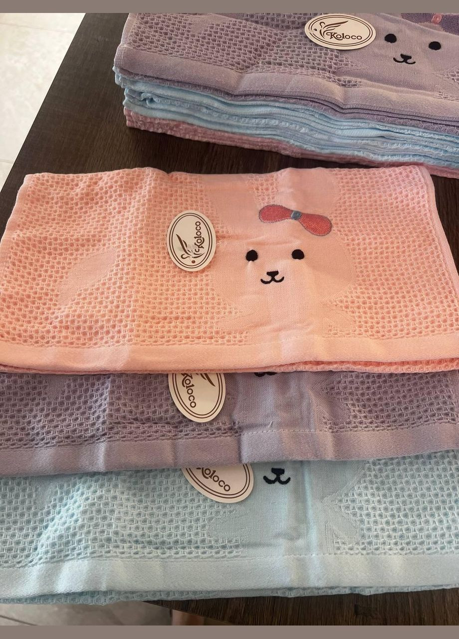 Набір рушників кухонних лляні 35х75 см 12 штук (П4К4-AL-kuhnya-001) No Brand однотонний комбінований