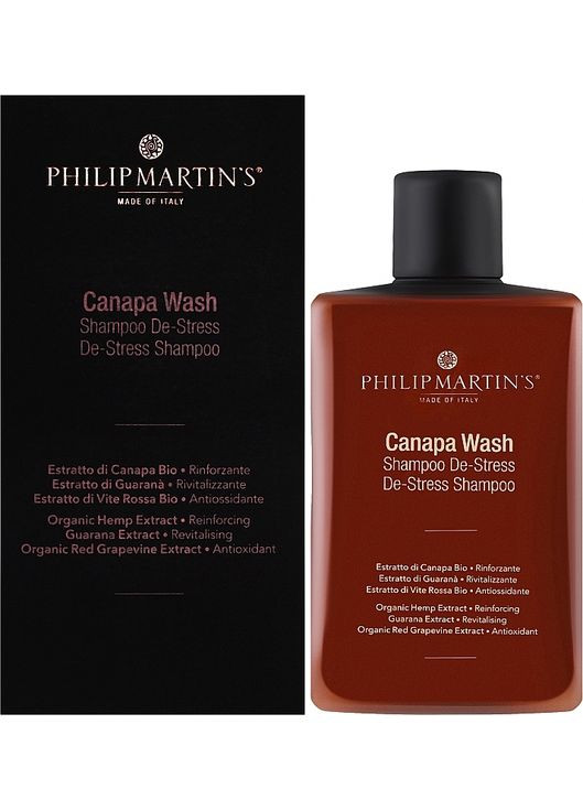 Шампунь-антистресс для волос Canapa Wash De-Stress Shampoo 1000ml (1113416-31020650) Philip Martin's (368642774)