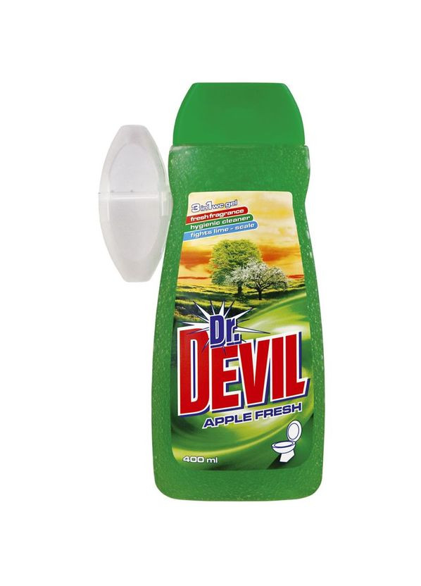 Гель для туалету 3в1 Яблуко, 400 мл Dr.Devil 8595025806031 (331789174)