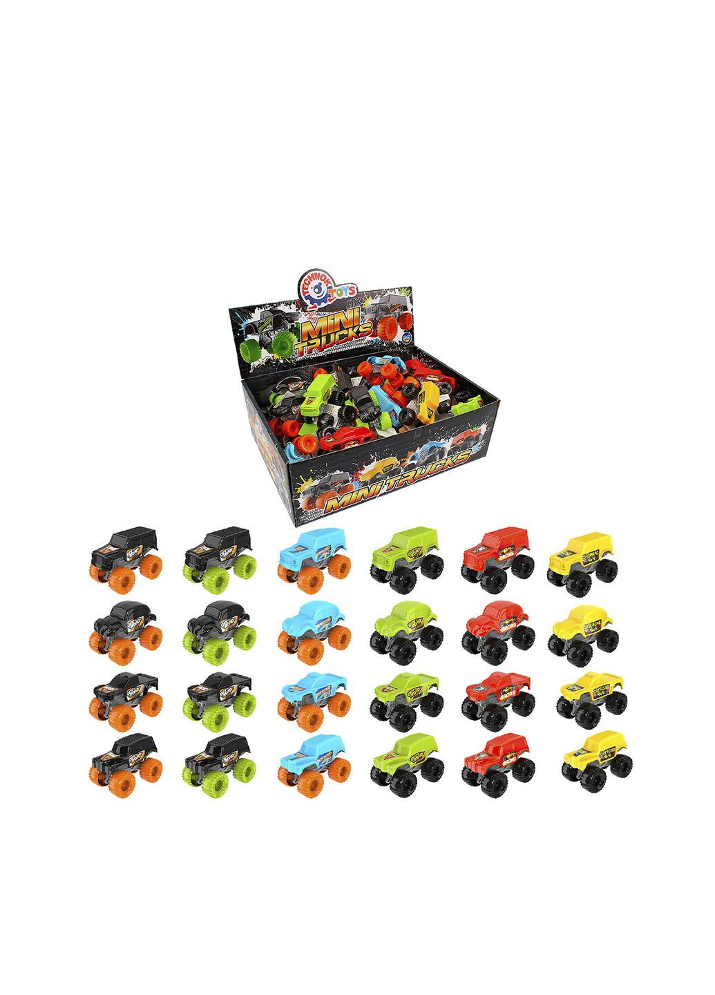 Игрушка мини трак цвет разноцветный CB-00237171 ТехноК (314887268)