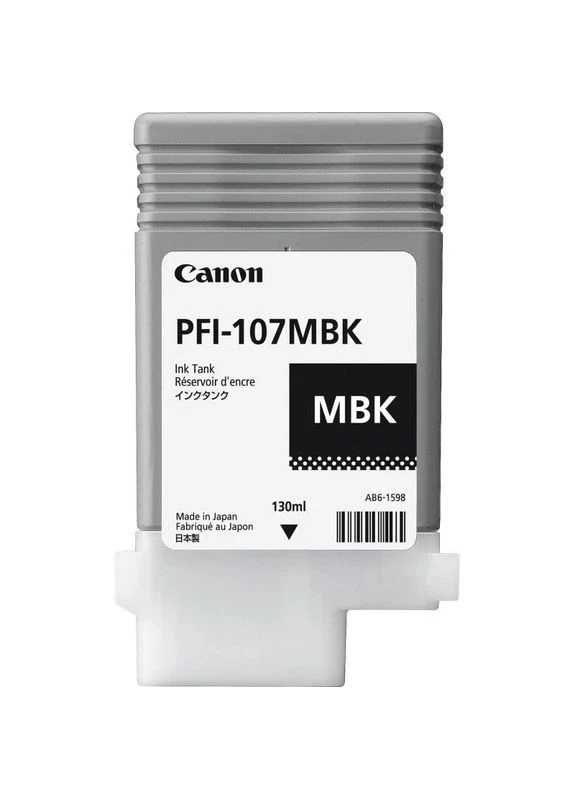 Картридж PFI-107MBK 130 мл Matte Black (6704B001) Canon (382763693)