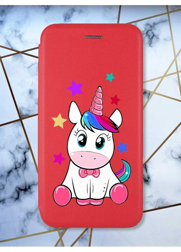 Чехол-книжка с рисунком для Samsung Galaxy A50 (2019) A505/A30s; Единорог (принт 102) G-Case (359492857)