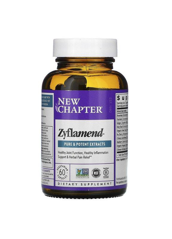 Вітаміни для всього організму, Whole Body,, 60 капсул New Chapter (362371790)