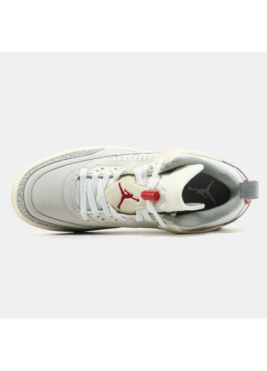 Бежевые демисезонные кроссовки мужские nike air jordan spizike beige grey | найк аир джордан спайзик бежевые No Brand