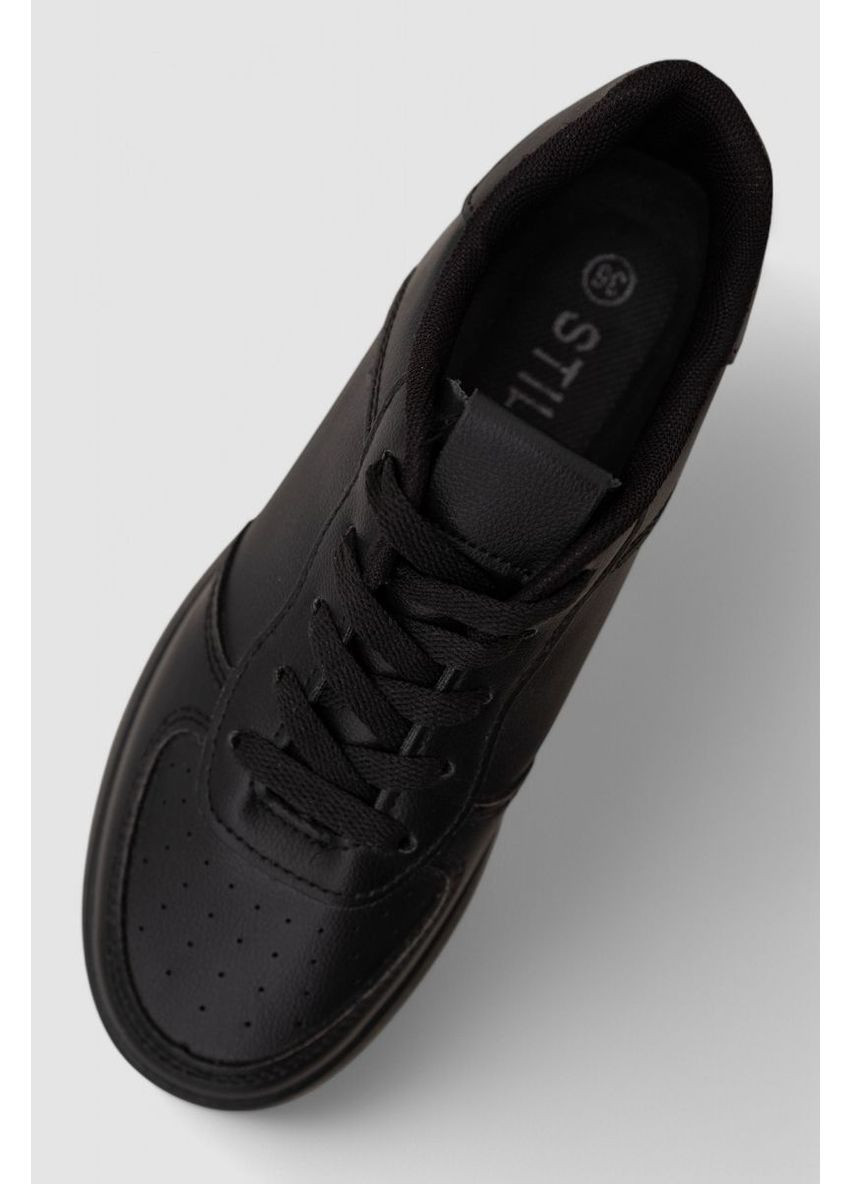 Чорні кеди жіночі, колір чорний, 248rqt05 Stilli