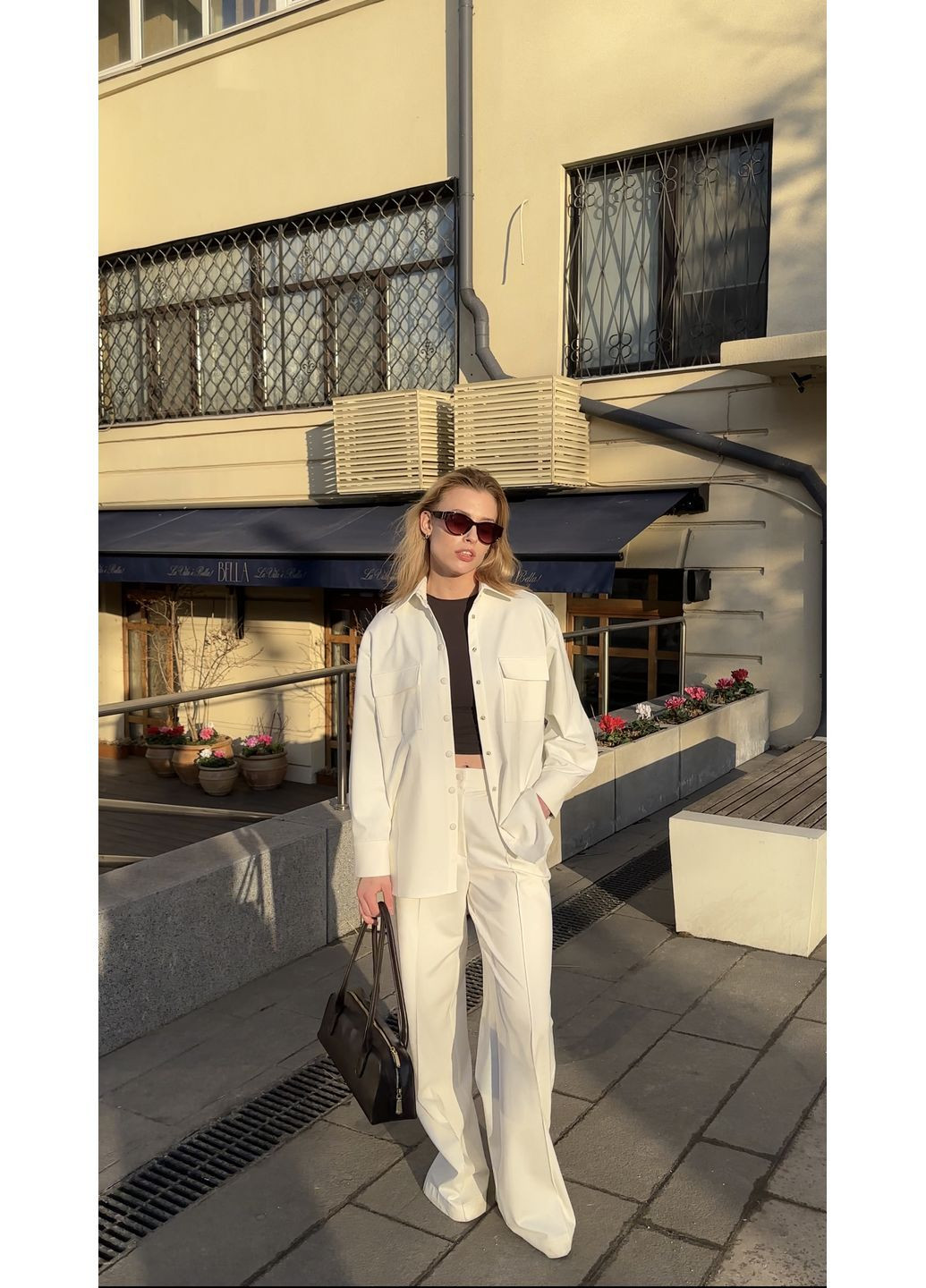 Брючный костюм (рубашка на кнопках) No Brand (369502148)