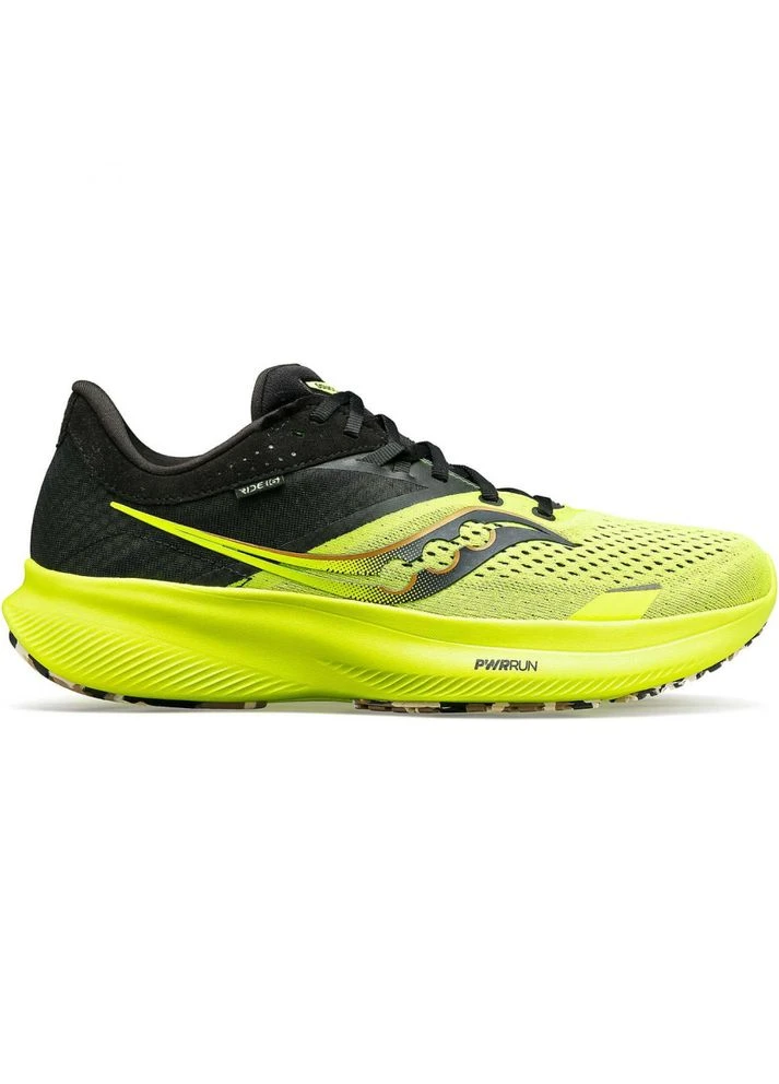 Салатовые кроссовки беговые ride 16 Saucony