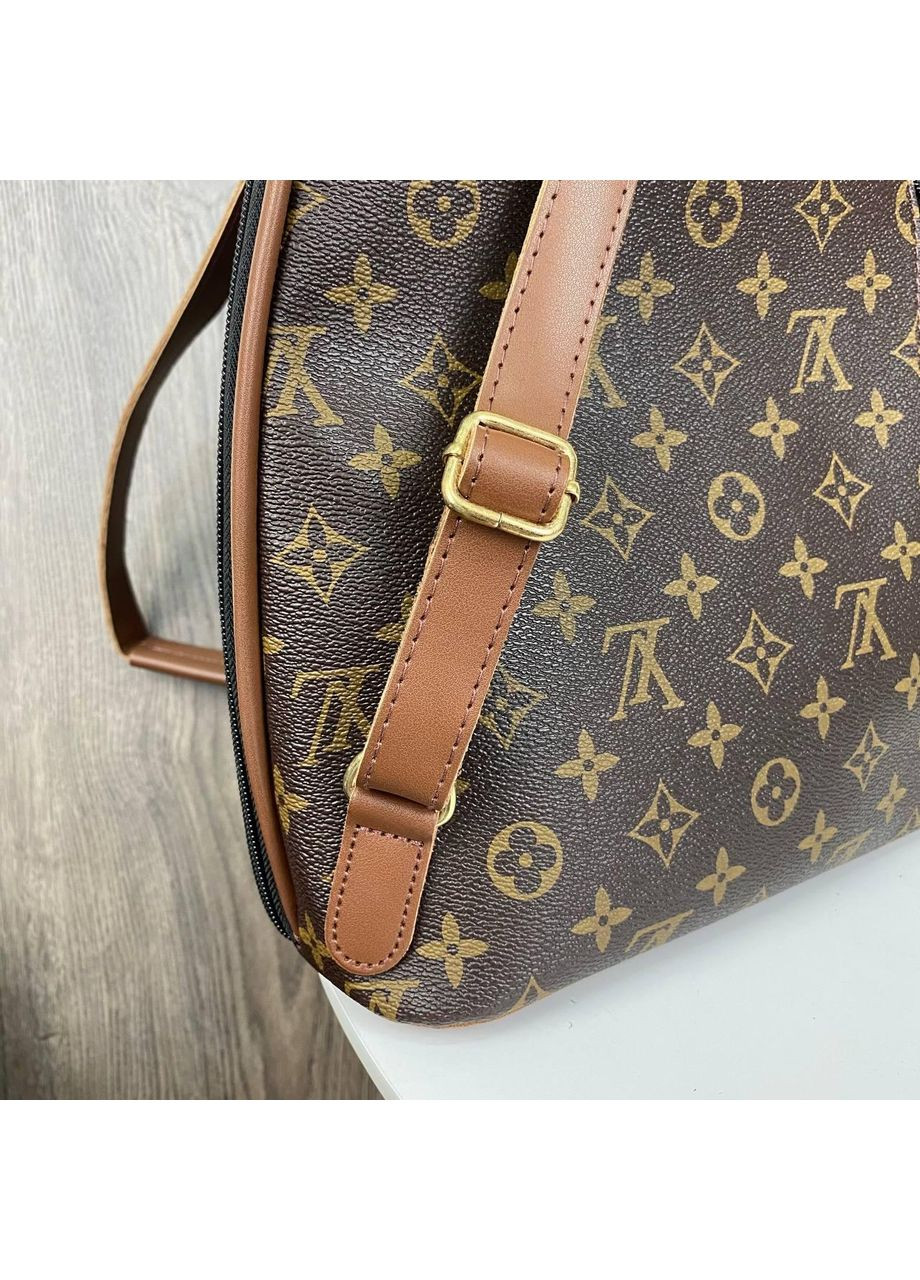 Женский городской рюкзак трансформер из экокожи сумка для повседневного использования в клеточку ProDobro (363135718)