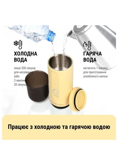 Кофеварка кемпинговая (OTEM-01-MY) BUYDEEM Outin X Mellow Yellow (366521805)