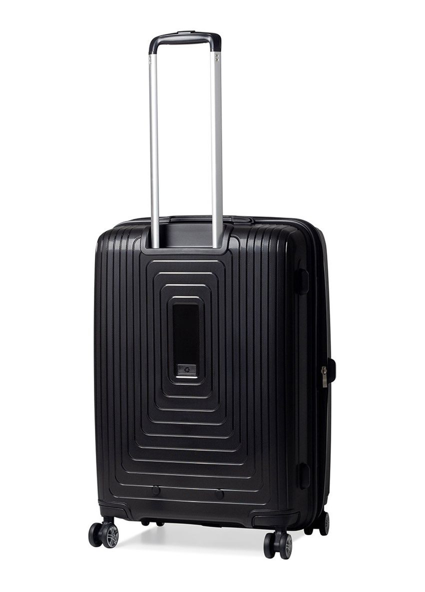 Валіза середня M поліпропілен чорна 68х47х33+5см/102л/3.9кг/ 241 AIRTEX (324802064)