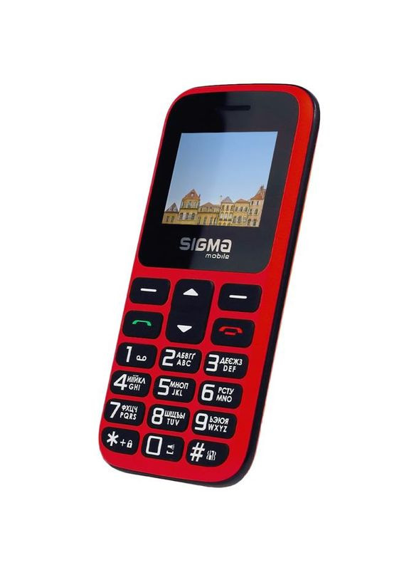 Мобильный телефон Comfort 50 Hit 2020 Dual Sim Red (4827798120958) Sigma mobile (370619307)
