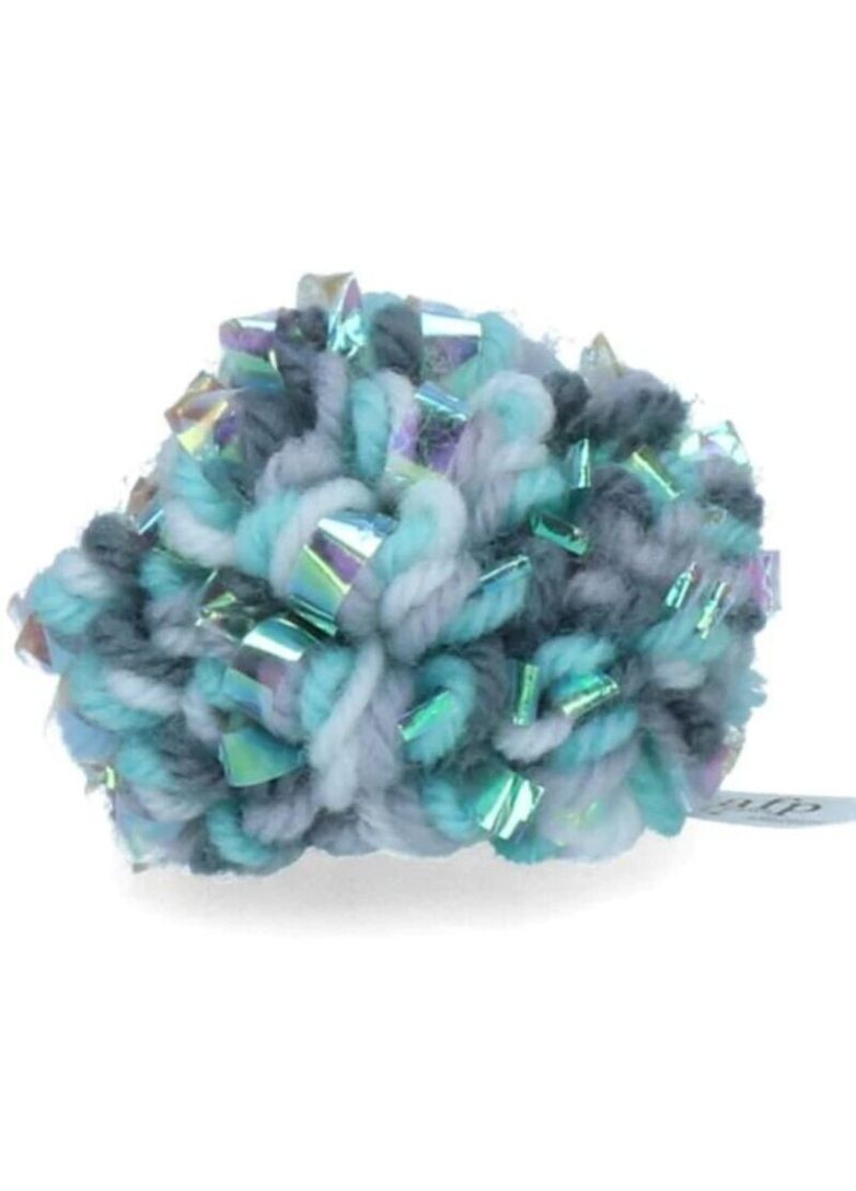 Игрушка Кучерявый мячик из пряжи для котов Knotty Habit Yarn Crinkly Ball 6х6х3 см (847922029050) AFP (327391896)