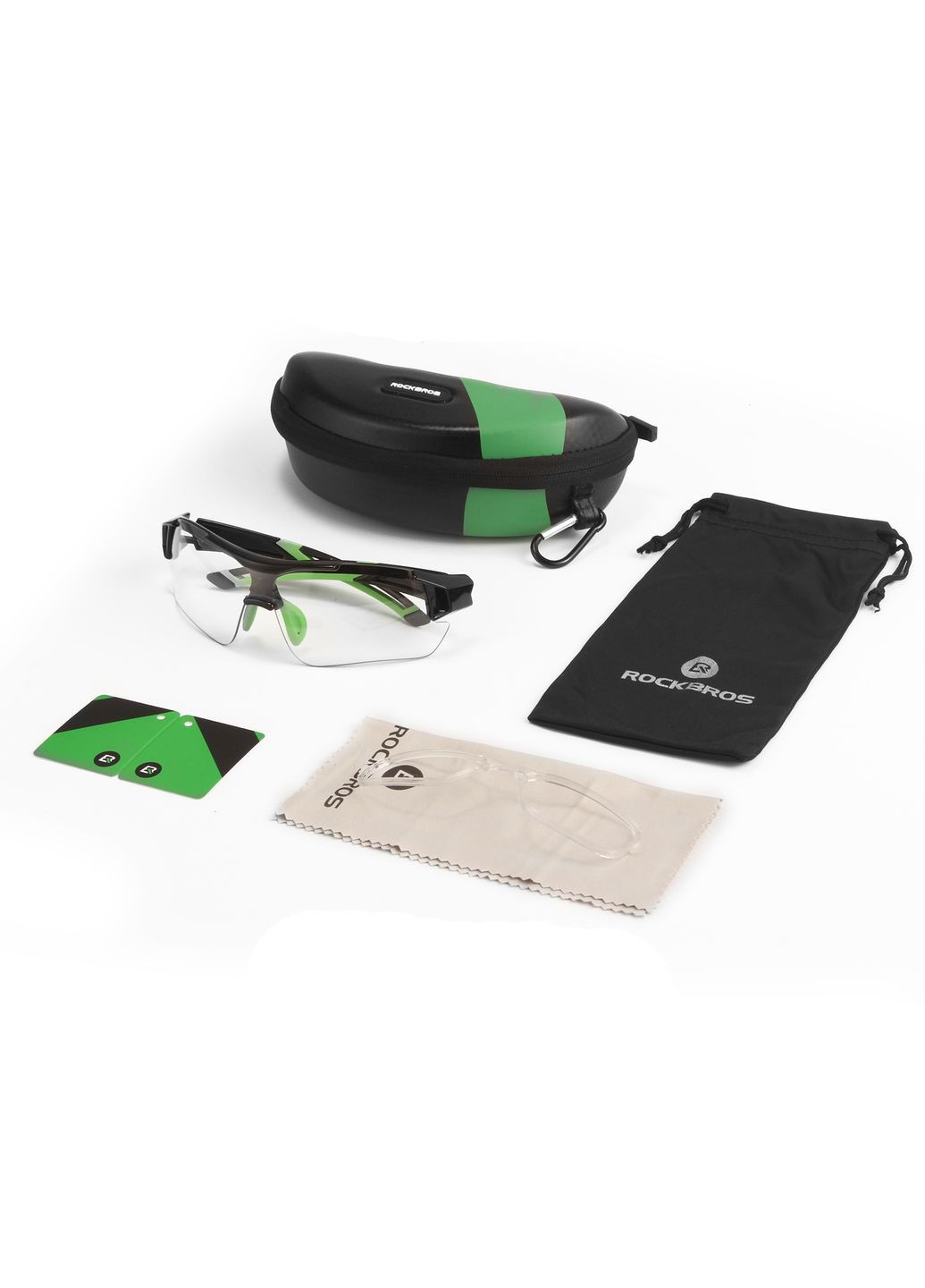 Защитные тактические солнцезащитные очки -10113 - фотохромная защитная линза с диоптриями Rockbros (280826730)