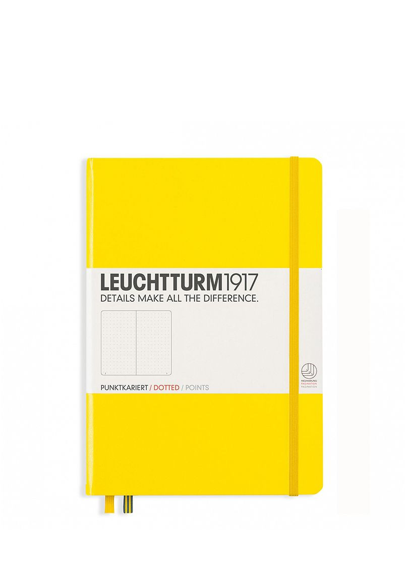 Блокнот Середній, лимонний, крапка Leuchtturm1917 (269901242)