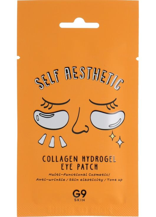 Патчи для глаз, гидрогелевые, с коллагеном Self Aesthetic Collagen Hydrogel Eye Patch 5x3g (639581-938158) G9SKIN (368637439)