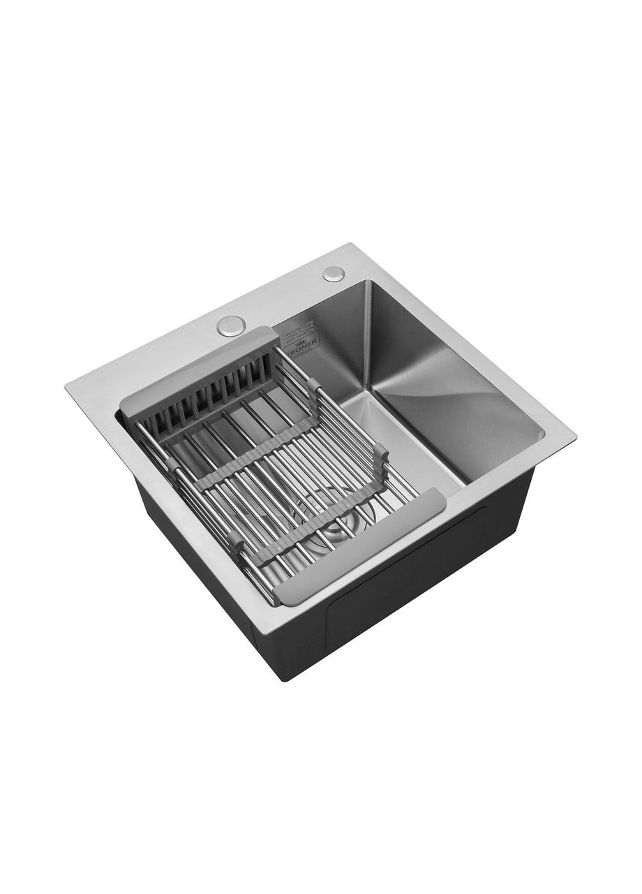 Кухонная мойка KRP Geburstet - 4545HM (3.0/1.0 мм) Kroner (368581413)