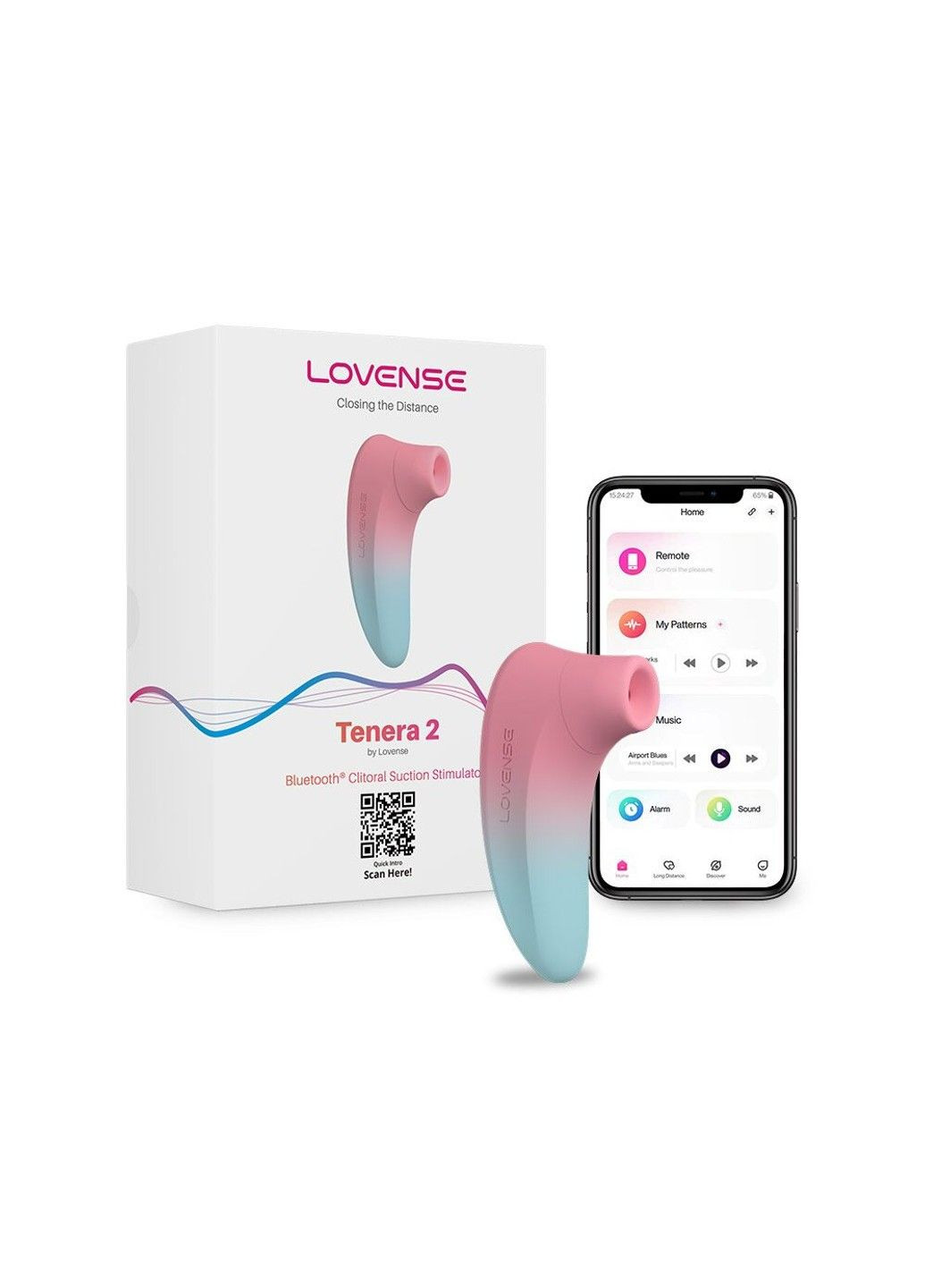 Вакуумний кліторальний смарт-стимулятор Lovense Tenera 2 Svakom (315497823)