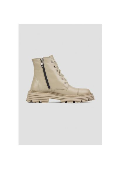 Світлі шкіряні черевики на байці Весна/Осінь р. (vm-astra39) Vm-Villomi (300532185)