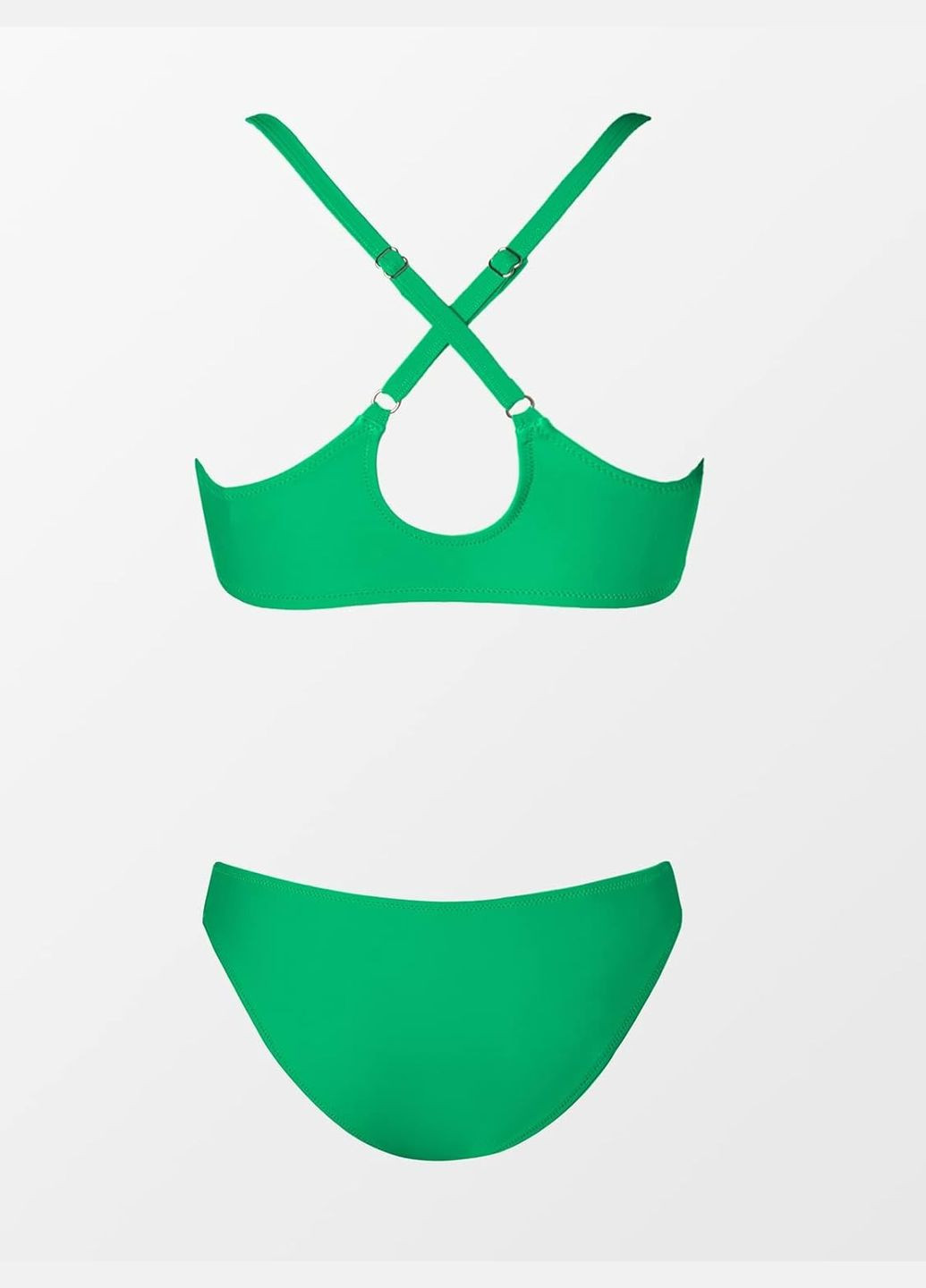 Зеленый летний купальник CUPSHE